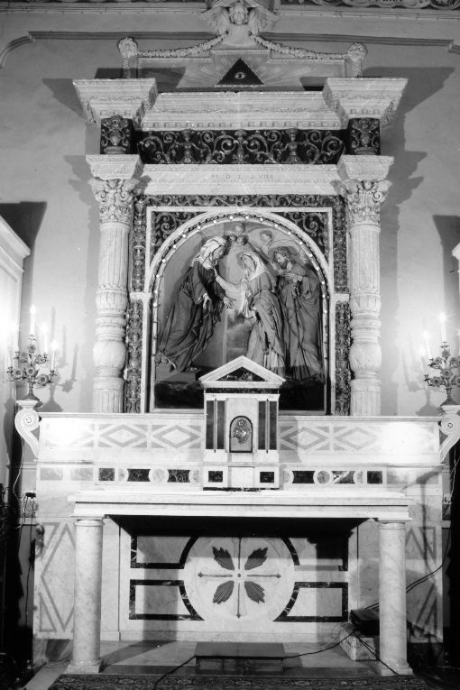 altare maggiore - ambito Italia meridionale (sec. XVI)