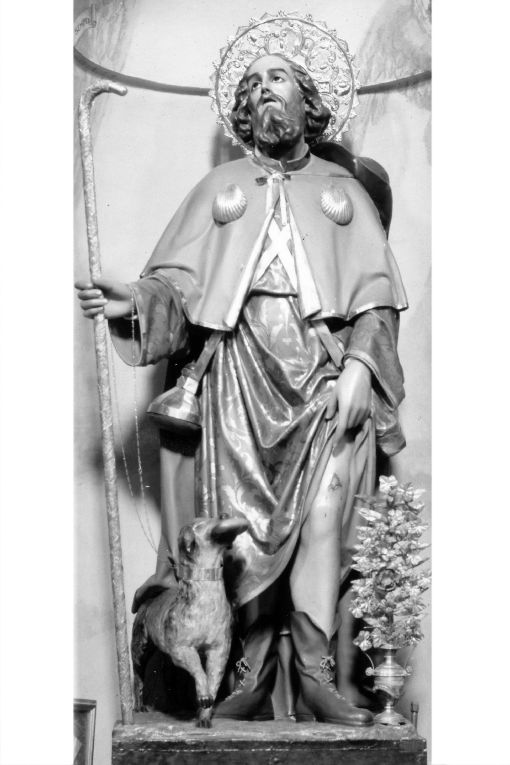 San Rocco (statua) di Guacci Luigi (primo quarto sec. XX)