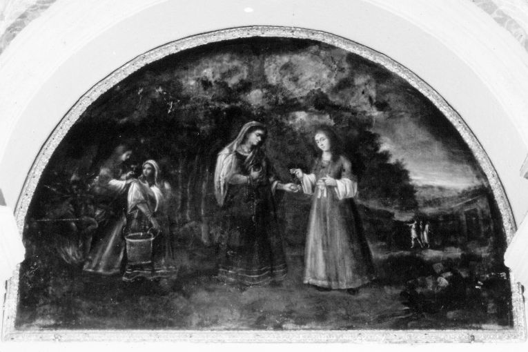 apparizione della Madonna a Maria Manca (dipinto) - ambito Italia meridionale (primo quarto sec. XVII)