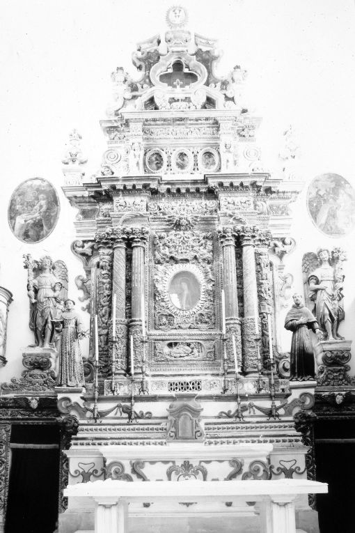 altare maggiore - ambito Italia meridionale (prima metà sec. XVII)