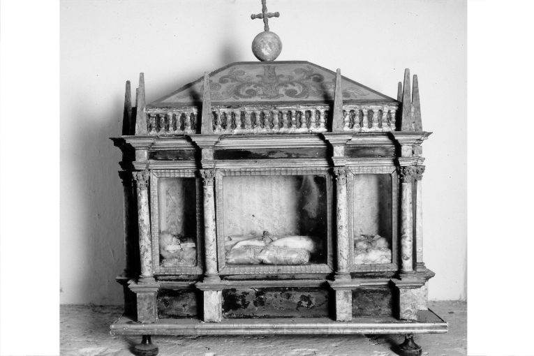 reliquiario - ambito Italia meridionale (sec. XVII)