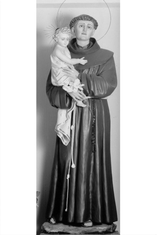 Sant'Antonio da Padova (statua) di Gallucci Cesare (primo quarto sec. XX)