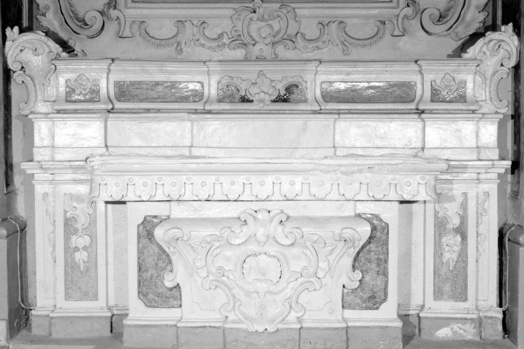 altare - ambito Italia meridionale (seconda metà sec. XVIII)