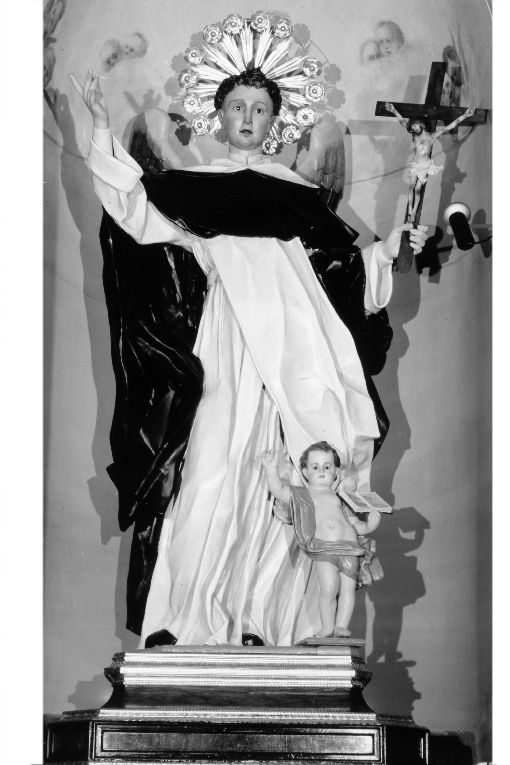 San Vincenzo Ferrer (statua) - ambito salentino (fine/inizio secc. XIX/ XX)