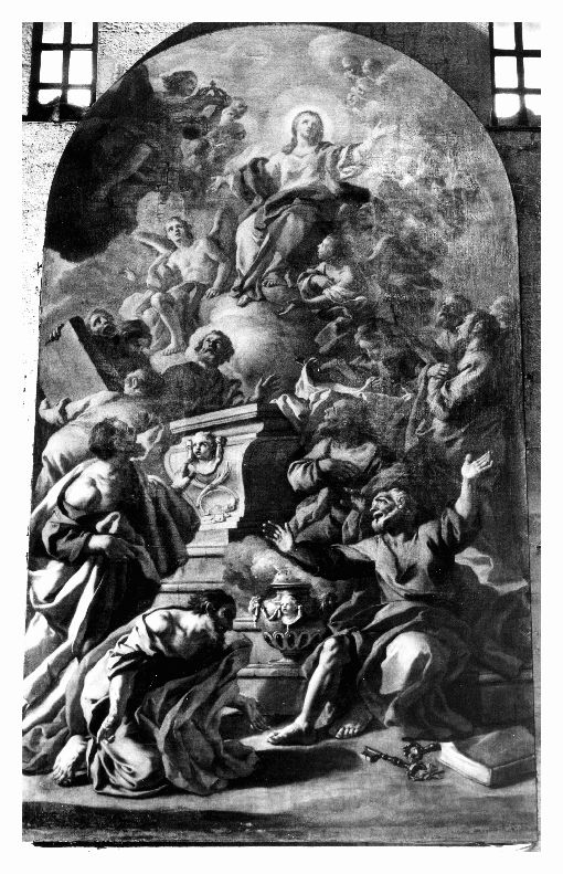 assunzione della Madonna (dipinto) di De Mura Francesco (metà sec. XVIII)