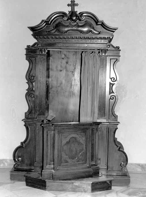 confessionale, serie - ambito pugliese (sec. XIX)