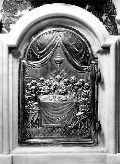sportello di tabernacolo di Vaccaro Domenico Antonio, Tucci Carlo (sec. XVIII)