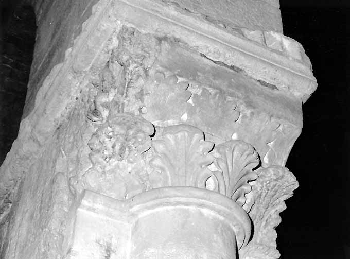 semicapitello - ambito pugliese (sec. XI)