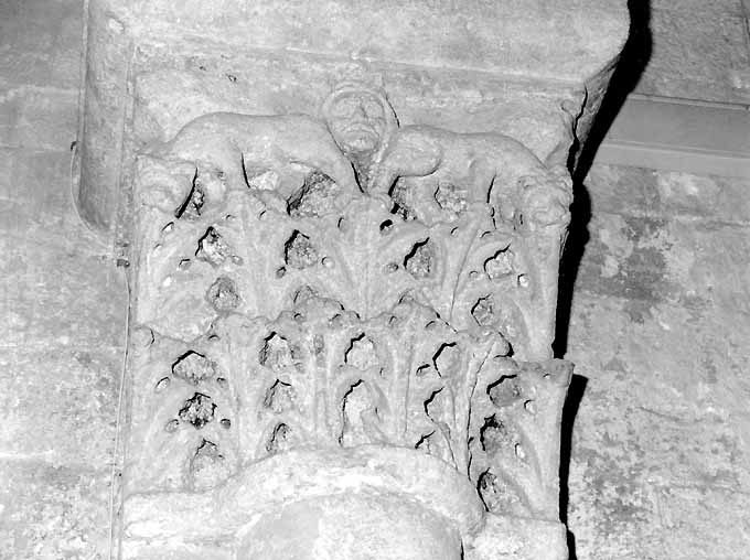 semicapitello - ambito pugliese (sec. XI)