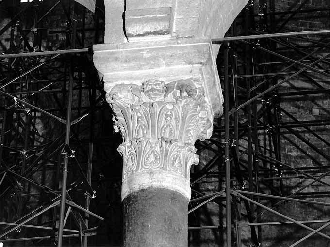 capitello - ambito pugliese (primo quarto sec. XII)