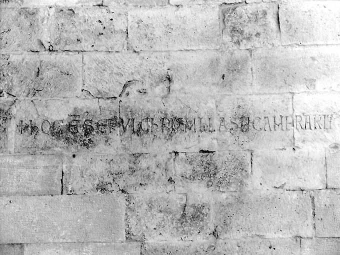 lapide - ambito pugliese (secc. XI/ XII)