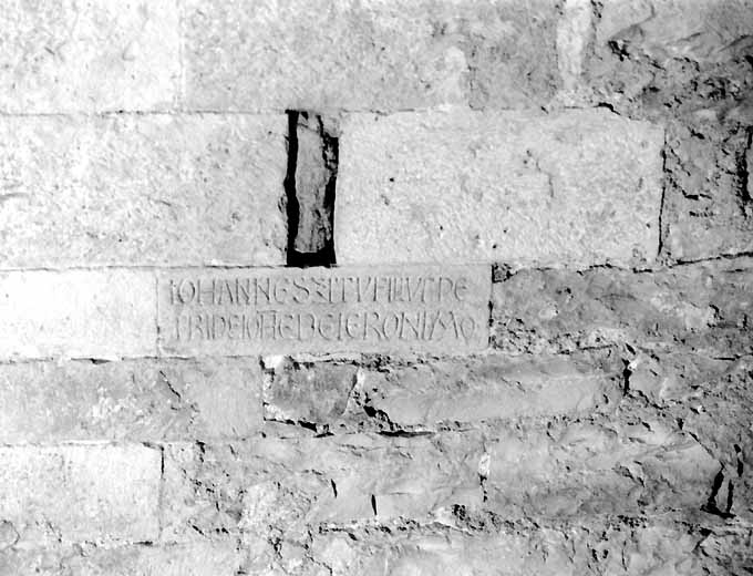 lapide - ambito pugliese (secc. XI/ XII)