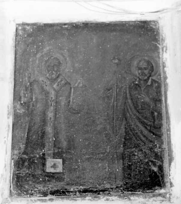 San Nicola e San Giuseppe (dipinto) - ambito pugliese (secc. XIX/ XX)