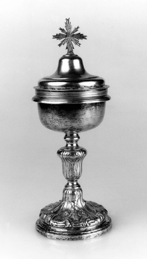 pisside - manifattura napoletana (ultimo quarto sec. XVIII)