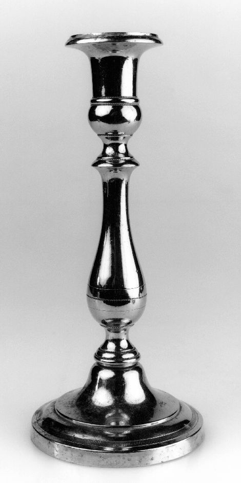 candeliere, serie - manifattura napoletana (sec. XIX)