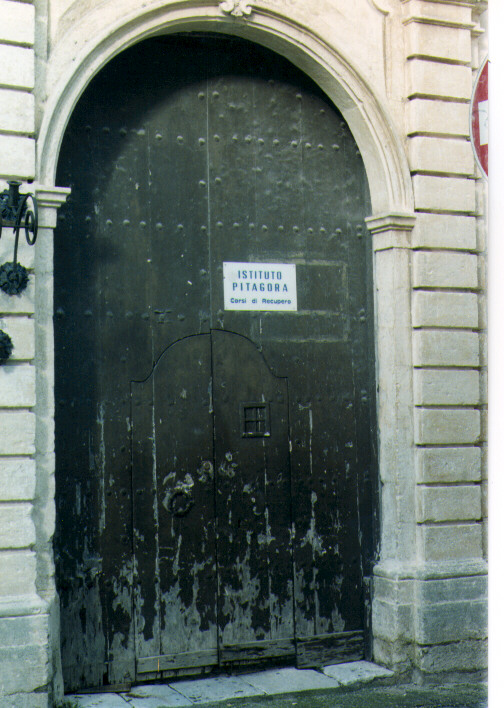 portone - ambito salentino (fine sec. XVIII)