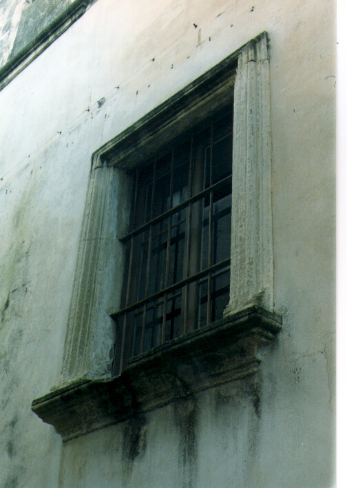 mostra di finestra, serie - ambito salentino (sec. XVII)