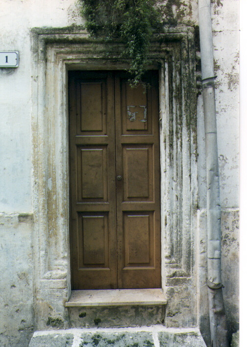 mostra di porta - ambito salentino (sec. XVII)