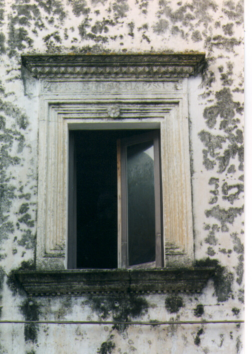 mostra di finestra, serie - ambito salentino (primo quarto sec. XVII)