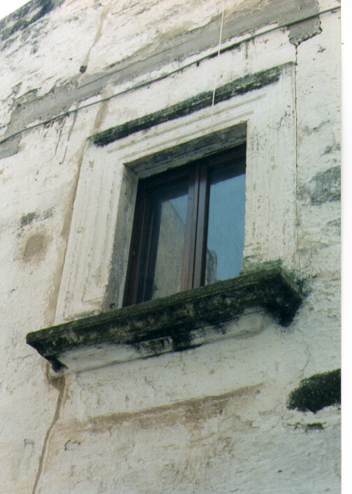mostra di finestra - ambito salentino (ultimo quarto sec. XVI)