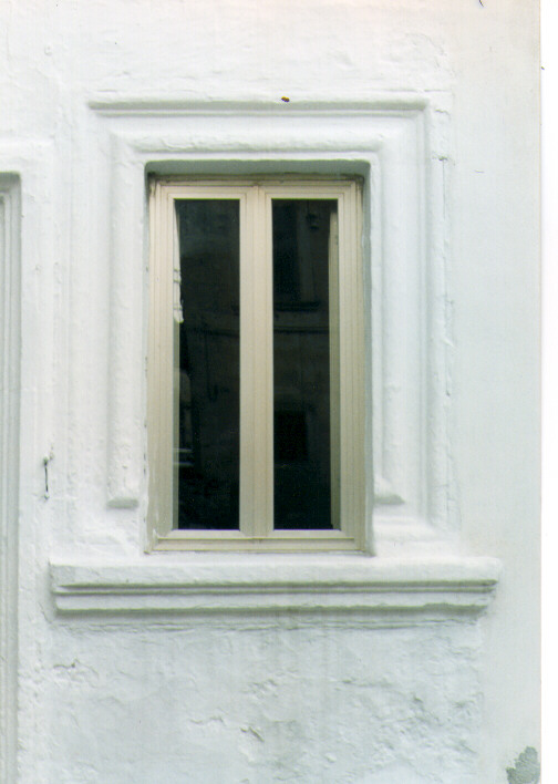 mostra di finestra - ambito salentino (fine/inizio secc. XVI/ XVII)