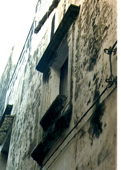 mostra di finestra - ambito salentino (fine/inizio secc. XVI/ XVII)