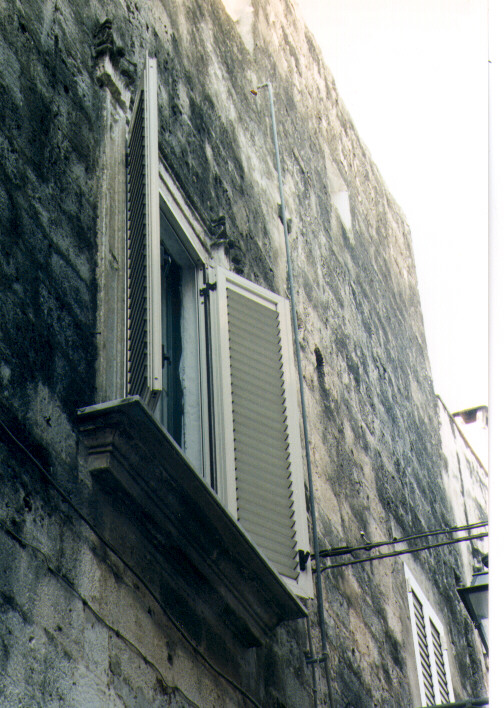 mostra di finestra - ambito salentino (fine/inizio secc. XVI/ XVII)