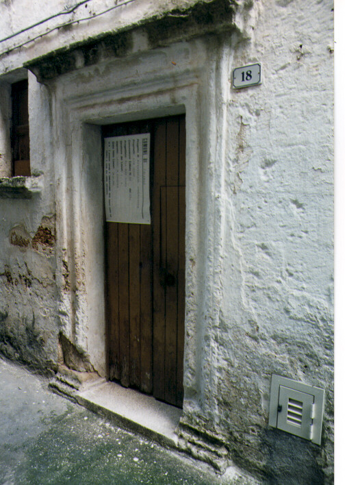 portale - ambito salentino (fine/inizio secc. XVI/ XVII)