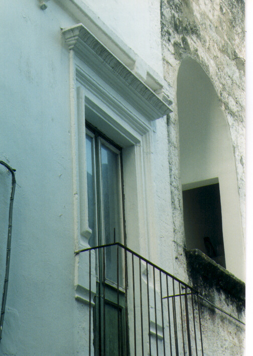 mostra di finestra - ambito salentino (primo quarto sec. XVII)