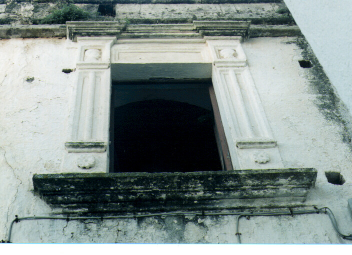 mostra di finestra - ambito salentino (seconda metà sec. XVI)