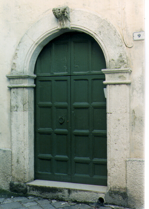 mostra di porta - ambito salentino (prima metà sec. XIX)