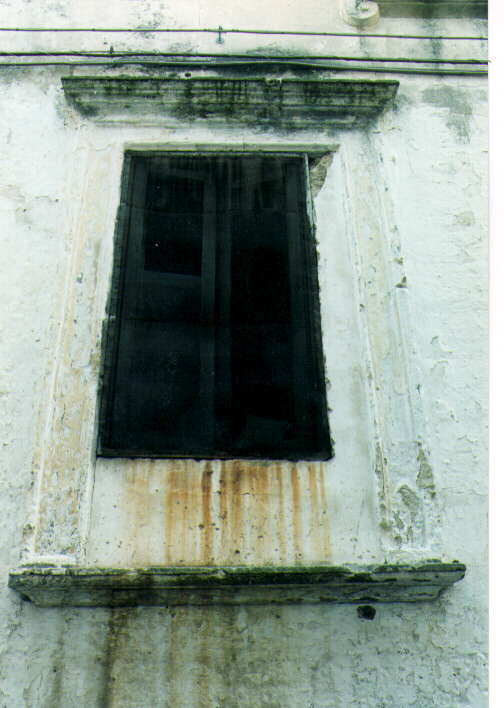 mostra di finestra - ambito salentino (sec. XIX)