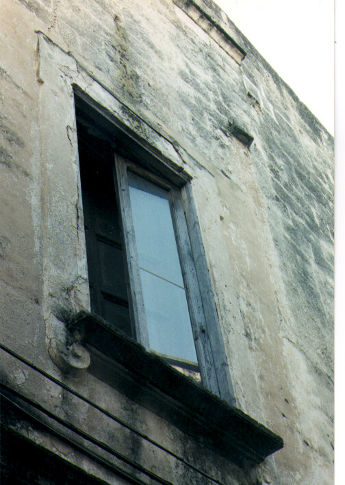 mostra di finestra - ambito salentino (primo quarto sec. XIX)