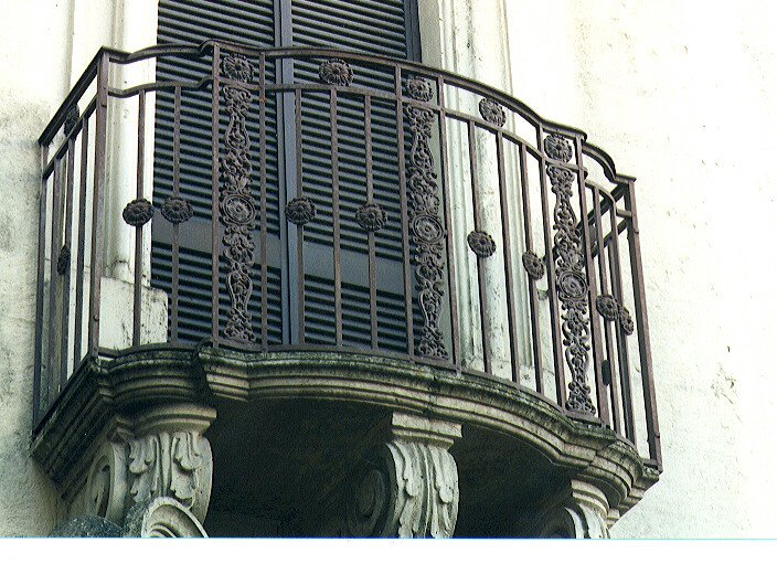 ringhiera, serie - ambito salentino (seconda metà sec. XIX)