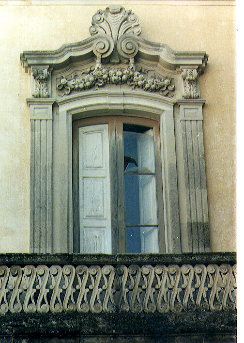 mostra di finestra, serie - ambito salentino (primo quarto sec. XIX)