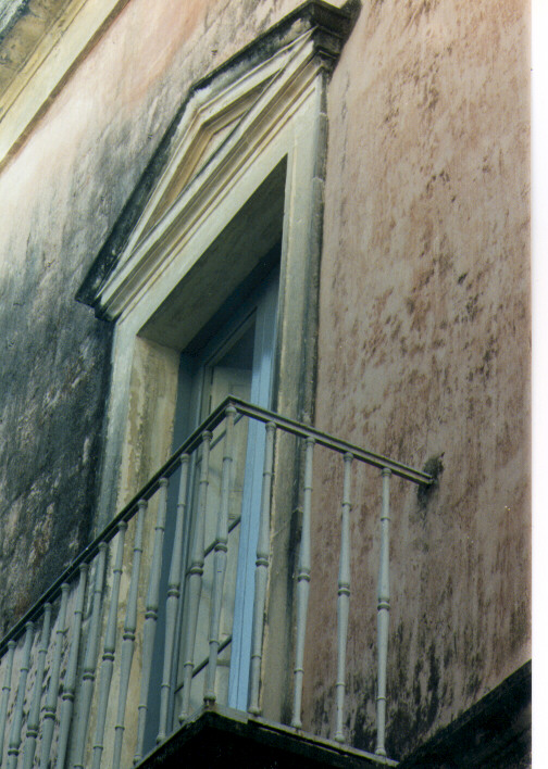 mostra di finestra, serie - ambito salentino (fine/inizio secc. XIX/ XX)