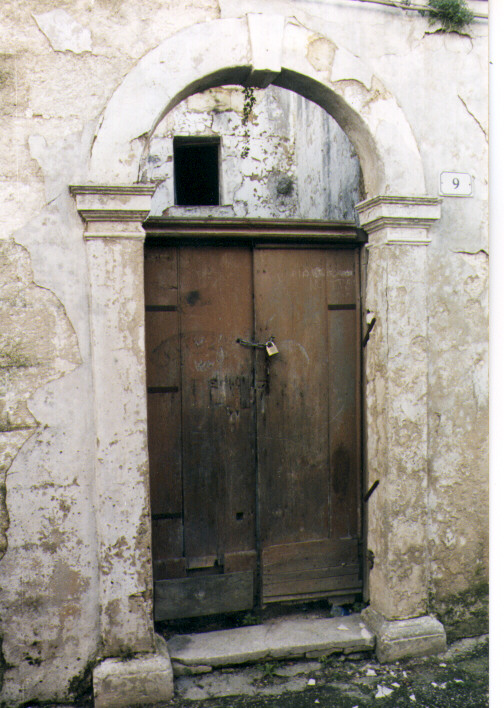 portale - ambito salentino (seconda metà sec. XIX)