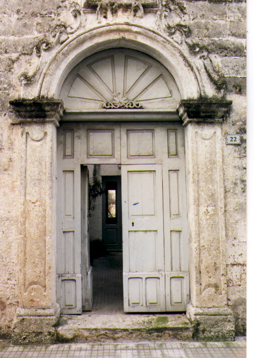 portale - ambito salentino (ultimo quarto sec. XVIII)
