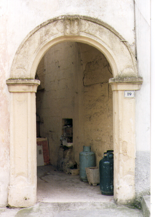 portale - ambito salentino (fine/inizio secc. XVIII/ XIX)