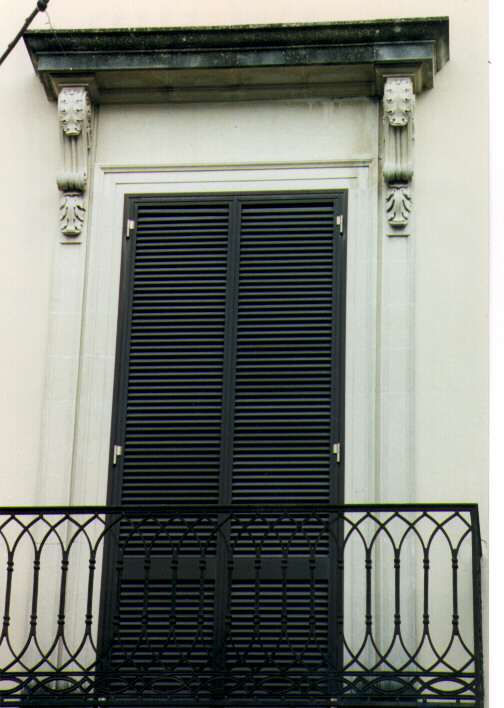 mostra di finestra, serie - ambito salentino (seconda metà sec. XIX)