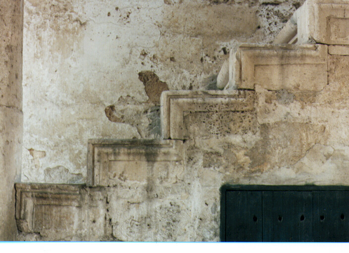 cornice - ambito salentino (fine/inizio secc. XVII/ XVIII)