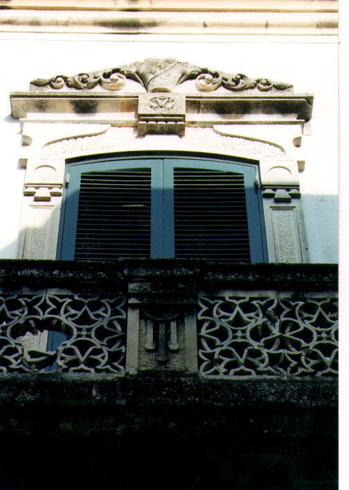 mostra di finestra - ambito salentino (primo quarto sec. XX)