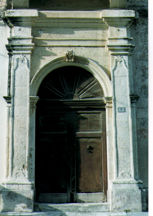 portale - ambito salentino (fine/inizio secc. XVIII/ XIX)