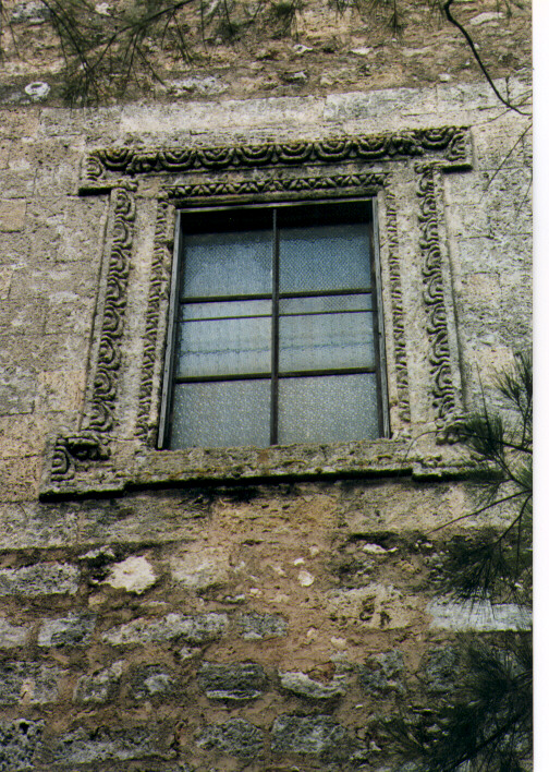 mostra di finestra, serie - ambito salentino (sec. XVII)