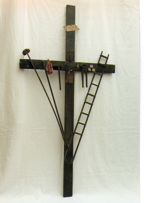 croce penitenziale - ambito salentino (seconda metà sec. XIX)