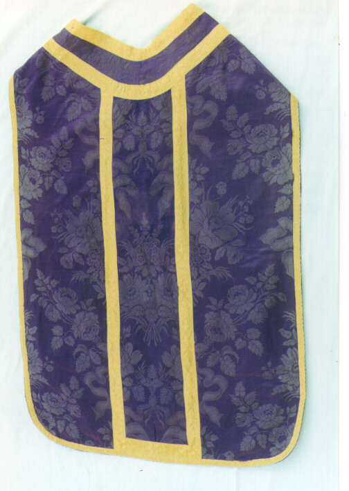 paramento liturgico - ambito Italia meridionale (fine/inizio secc. XIX/ XX)