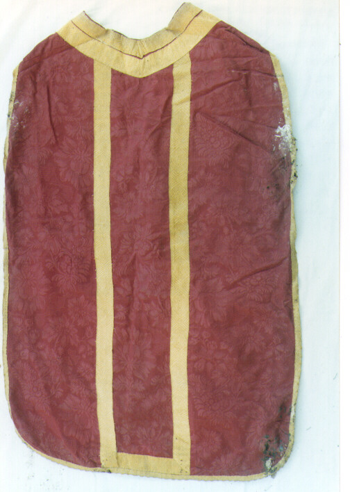 paramento liturgico - ambito Italia meridionale (seconda metà sec. XIX)