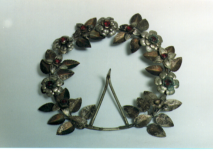 aureola di statua - ambito Italia meridionale (fine/inizio secc. XIX/ XX)