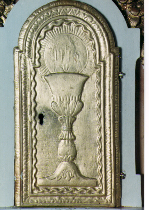 sportello di tabernacolo - ambito salentino (primo quarto sec. XIX)