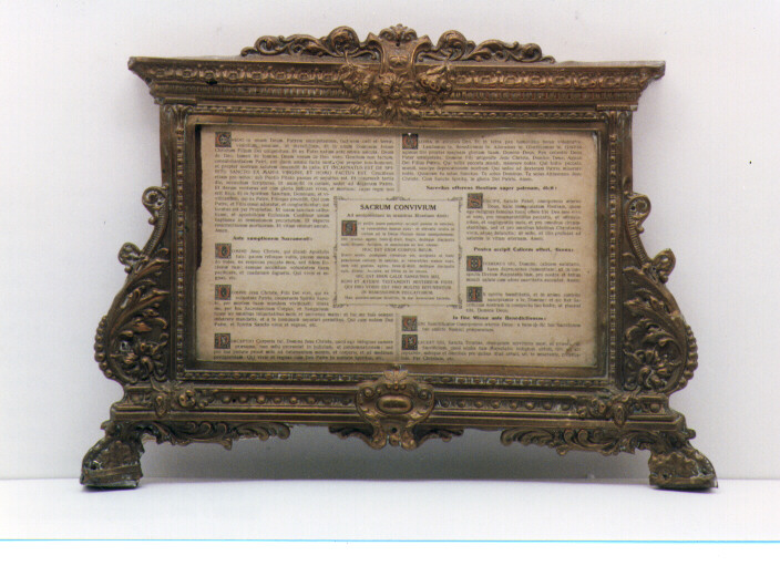 cartagloria - ambito Italia meridionale (seconda metà sec. XIX)